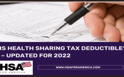 Is Health Sharing Tax Deductible? – Updated for 2025