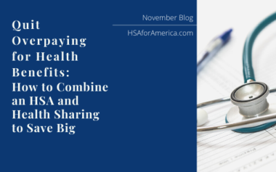How to Combine an HSA and a Health Sharing Plan