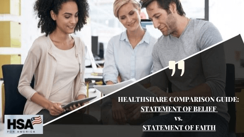 HealthShare Comparison Guide Statement of Belief vs. Statement of Faith