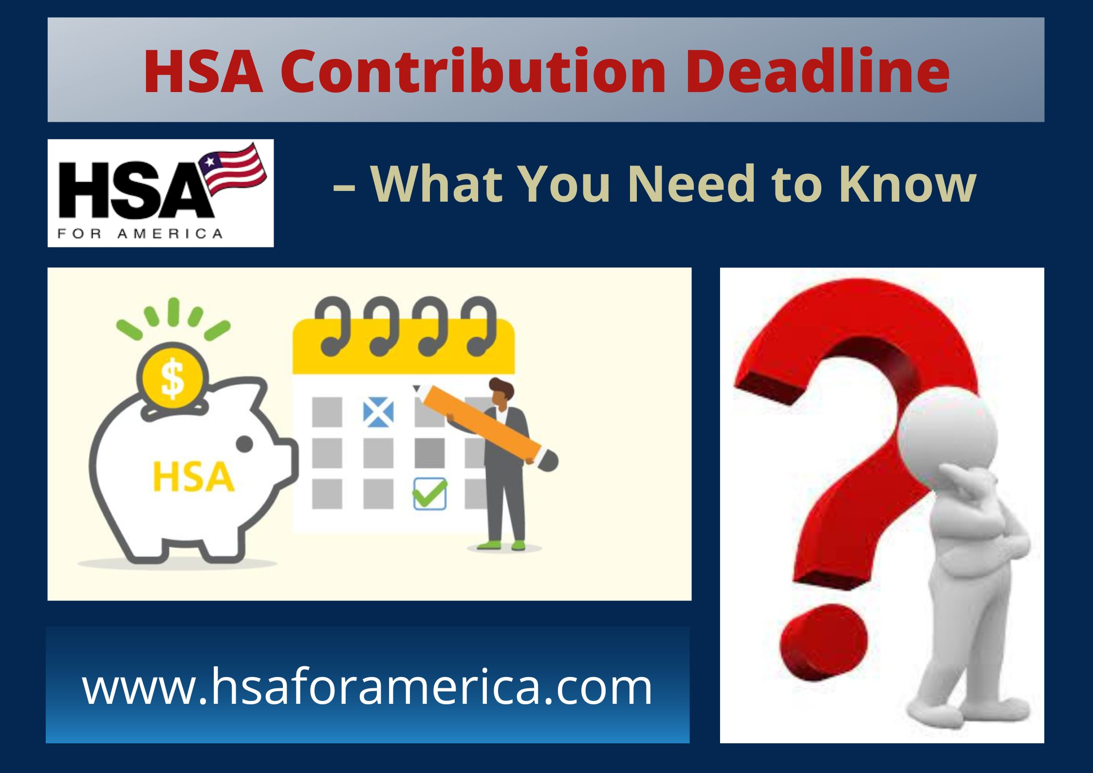 2023 HSA Contribution Deadline – What You Need to Know