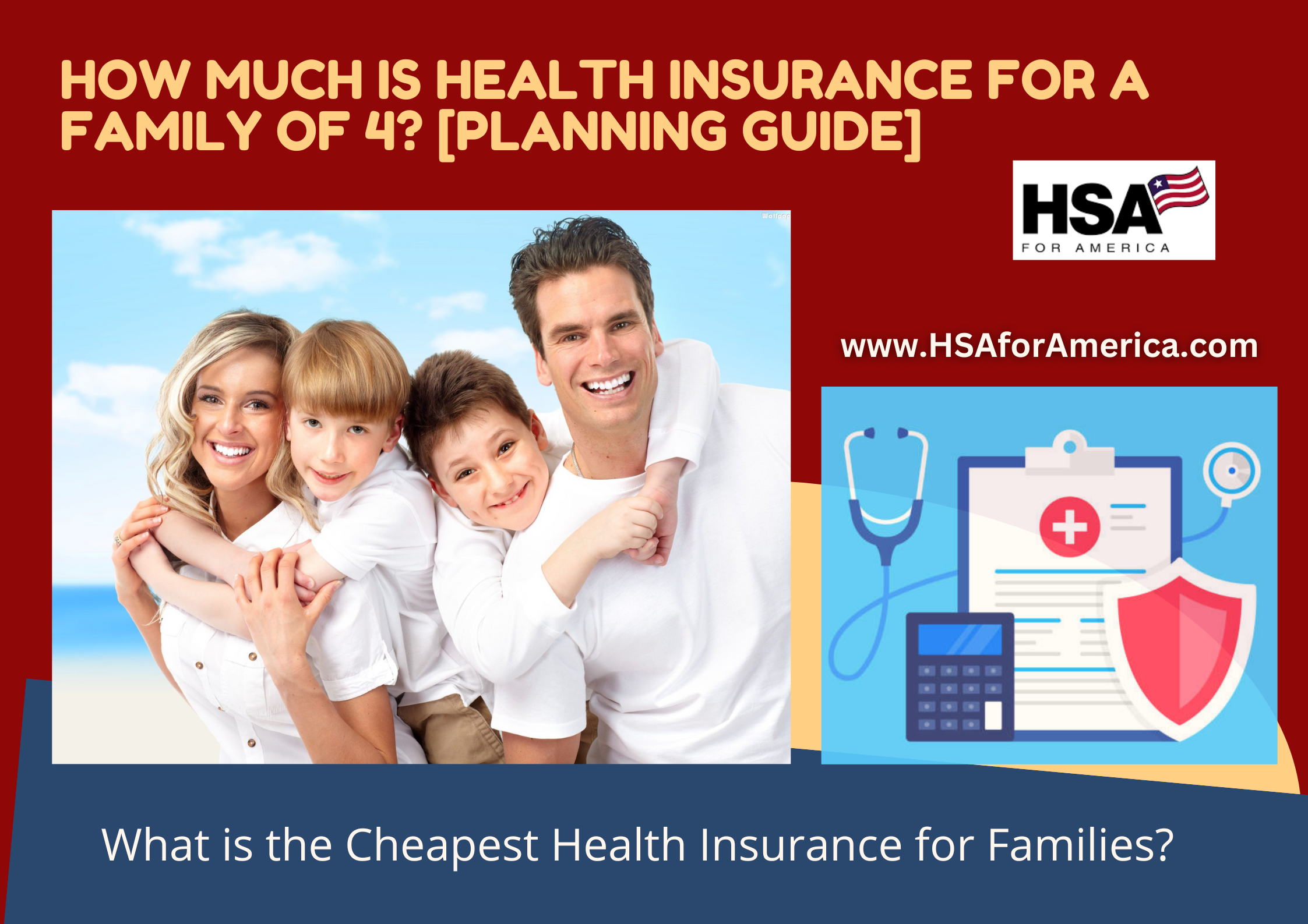 How Much is Health Insurance for a Family of 4 Planning Guide