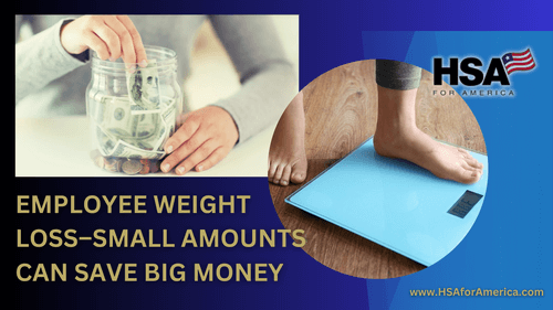 Employee Weight Loss–Small Amounts Can Save Big Money