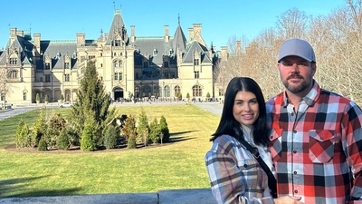 Theresa with husband