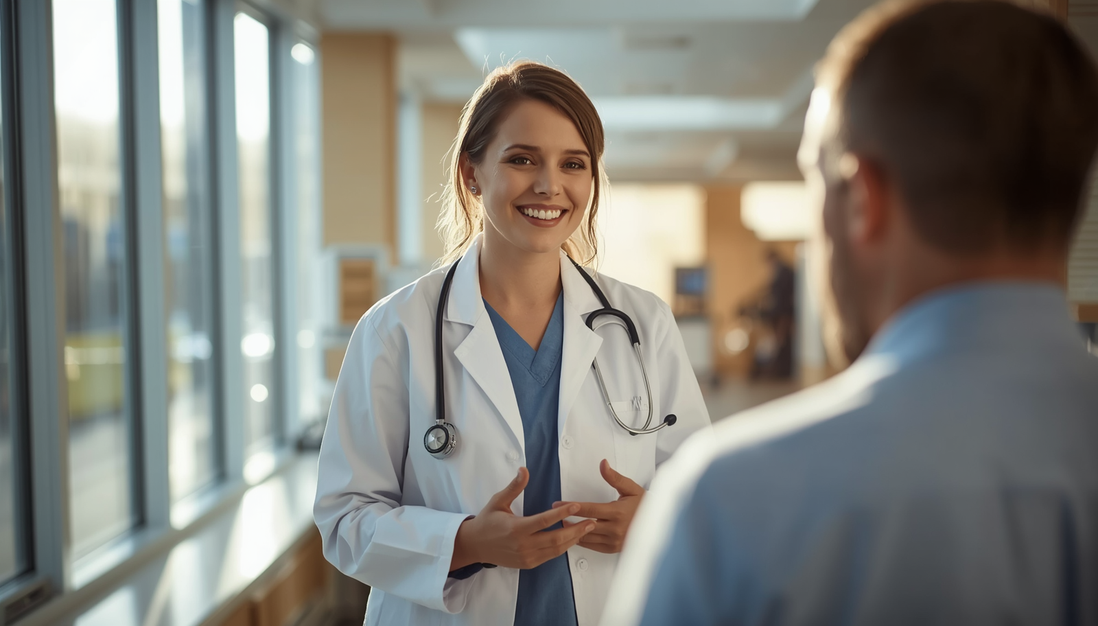  Doctor talking about Affordable Care Act Subsidies