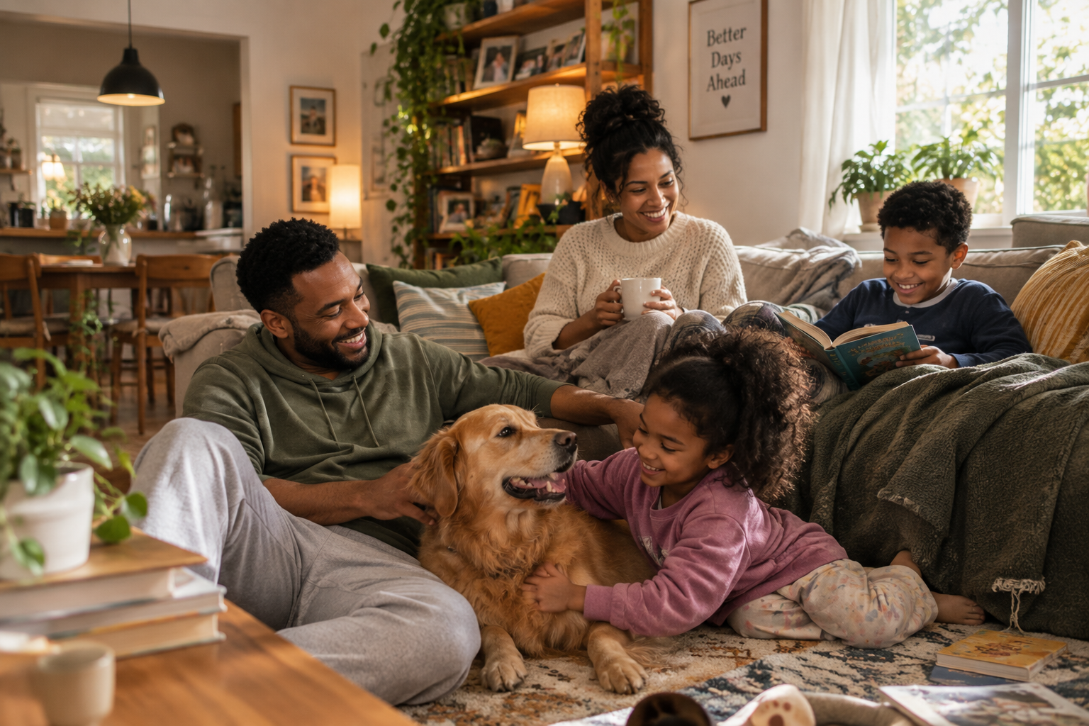 Family enjoying themselves knowing they are insured with an AmeriHealth Caritas Next health insurance plan